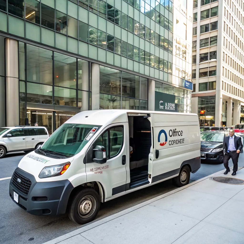 Office delivery van
